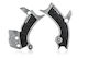 Acerbis X-Grip Frame Protection Yamaha WR250F 20-24 WR450F 19-23 YZ250F/YZ450F 19-23
