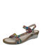 Anatomic Women's Leather Platform Shoes Multicolour