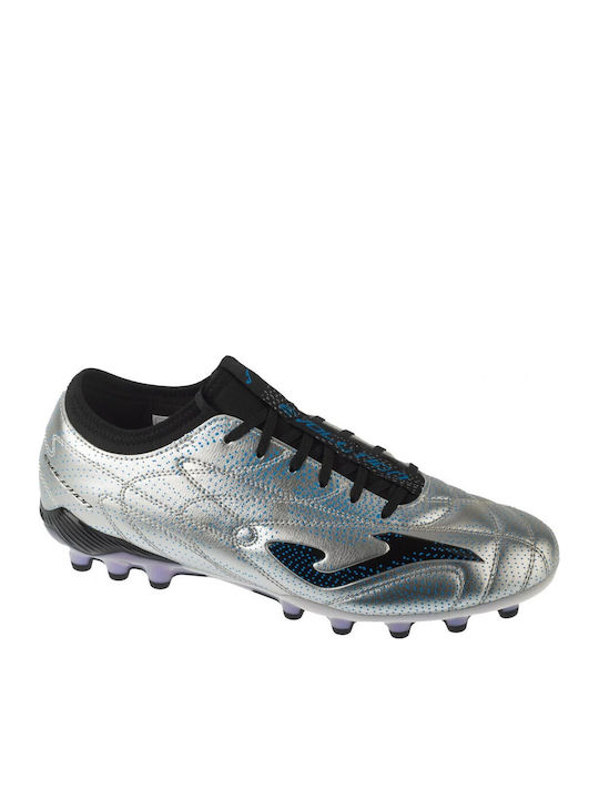 Joma Evolution Футболни Обувки с Бутони Сребристи