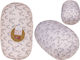 Zmart Imports Travel Pillow Travel Set Pillow 30x15cm