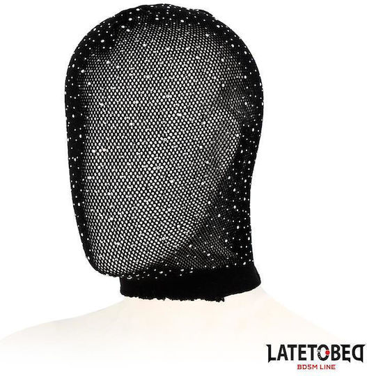 Latetobed Bdsm Линия Дантелена Качулка Лъскави Диаманти