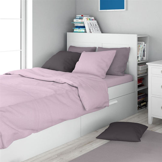 Dimcol Set Single 2buc 160x240cm Solid 506 Light Purple
