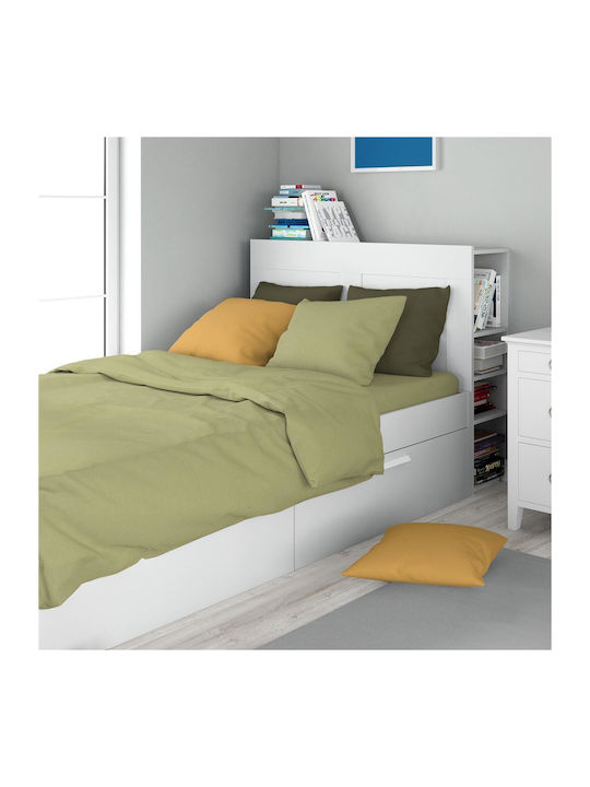 Dimcol Solid Σετ Σεντόνια Μονά 160x240εκ. 504 O...