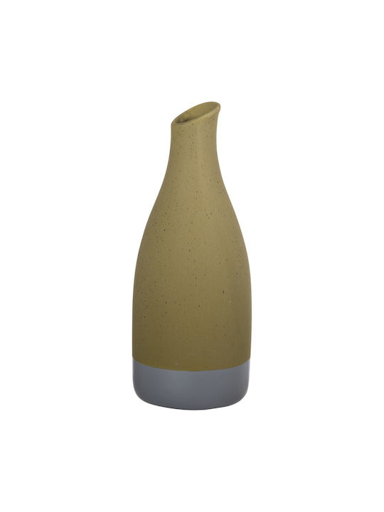 Decorative Vase 5085 Brown 6x6x15cm