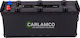 Carlamco Auto- und Bootsbatterie Schwerer Typ 140ah Rechte Seite Offener Typ