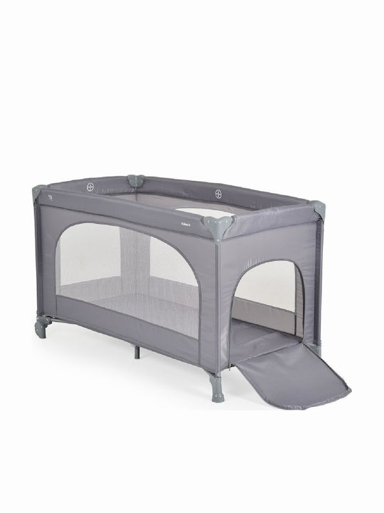 Moni Uno Playpen Gray 69x128cm