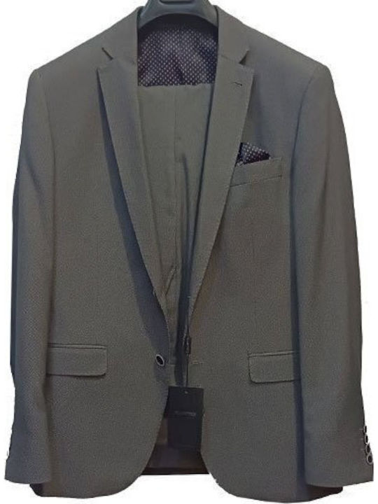Gruppo Quatro Κουστούμι Gruppo Quattro Mens Figure Γκρι