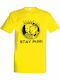 Унисекс T-shirt "Stay Punk" Жълто