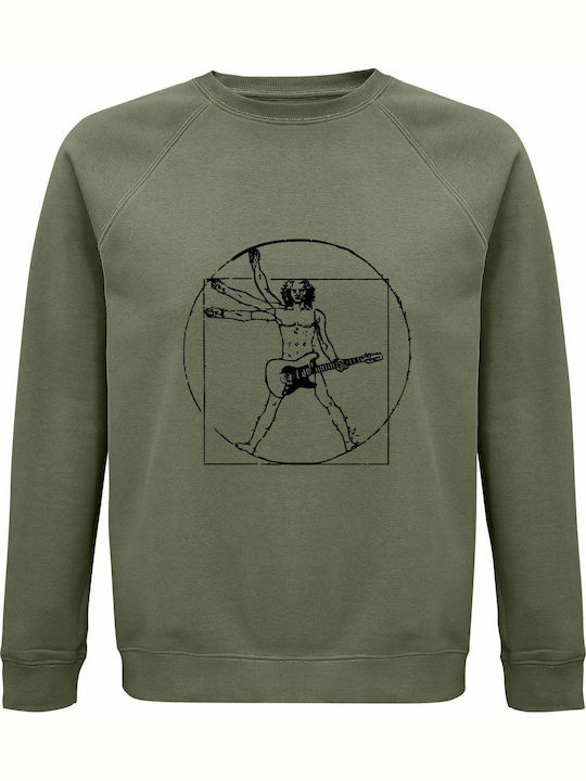 Sweatshirt Unisex Organic "leonardo Da Vinci Ro...