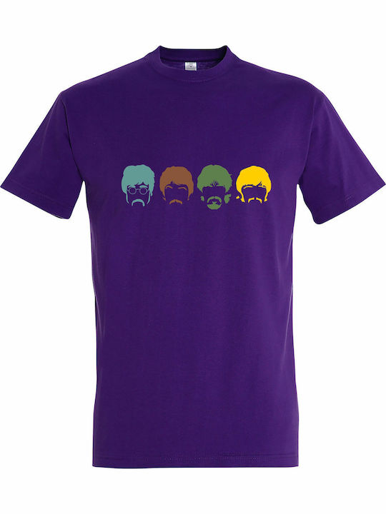 T-shirt Unisex " Beatles Band Multicolor Music"...