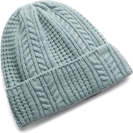 Halftime Beanie Beanie Knitted in Light Blue color