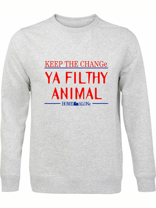 Unisex Bio-Baumwoll Sweatshirt "Keep Change Ya ...