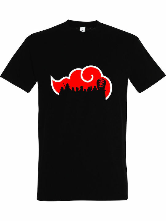 T-shirt Unisex " Naruto Shippuden Akatsuki Silh...