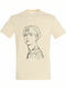 Унисекс T-shirt Bts Kim Kpop Крем