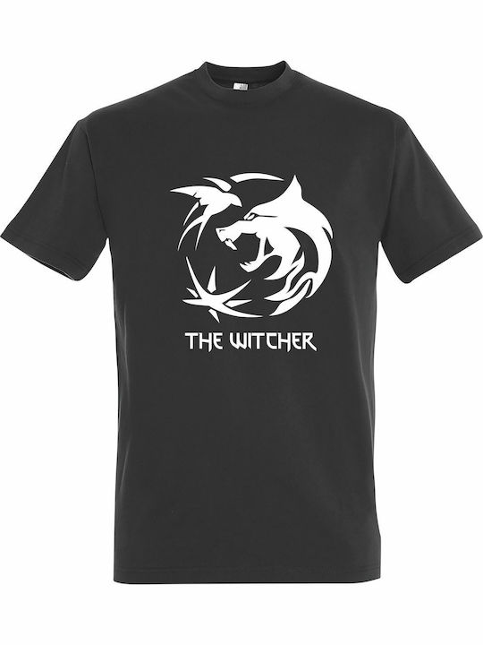 T-shirt Unisex " Witcher Logo " Dark Grey
