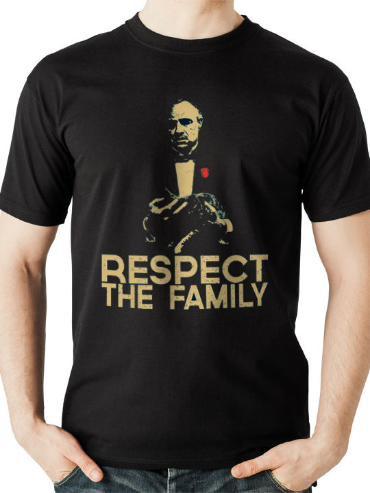 T-shirt Respect Family Black