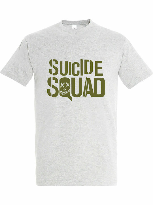 Tricou Unisex Suicide Squad Gri