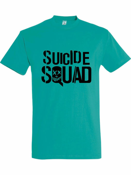 Tricou Unisex Suicide Squad Culoare Full Face A...