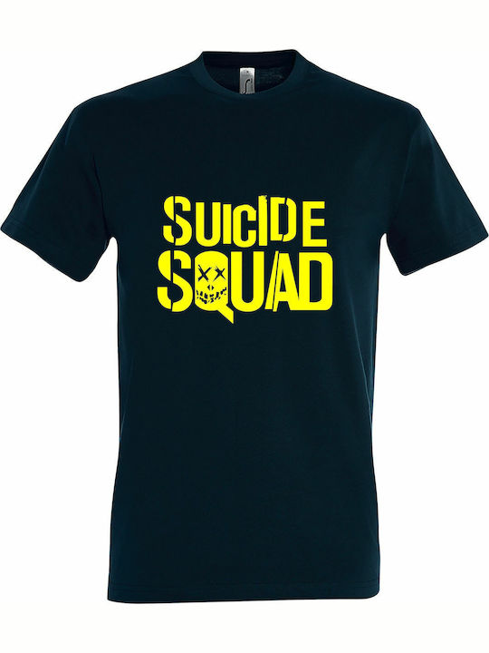 Tricou Unisex Suicide Squad Albastru Petrol