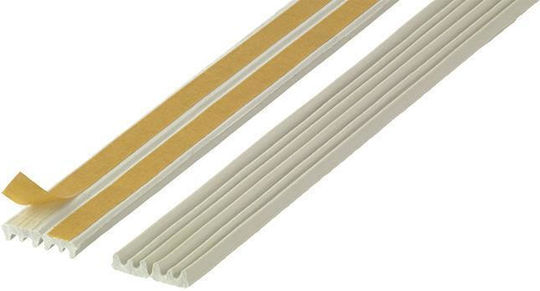 Bostik Den Braven Self-Adhesive Tape Draft Stopper Window in White Color 6mx0.9cm