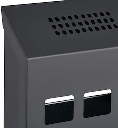 Cenușare Outdoor Dimensiuni 32.5 X 15 X 6 Cm Antracit Relaxdays