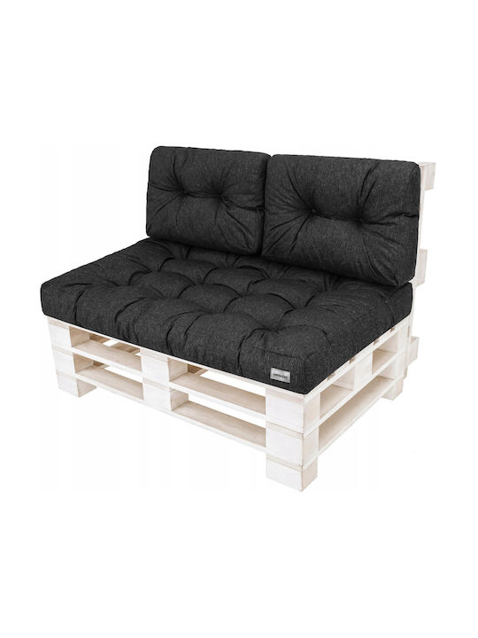 Gartenbankkissen Black