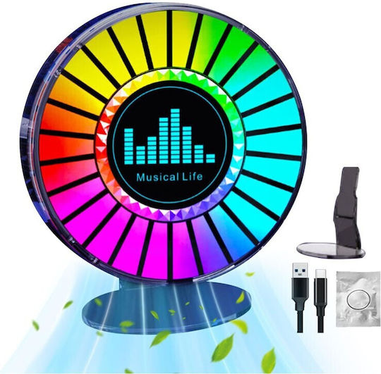 Led RGB Music-Controlled Interior Car Decorative Aroma XD-04097