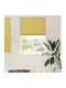 vidaXL Shade Blind Bamboo in Yellow Color L120xH160cm