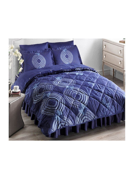 Tac Husă de pătură Set de fețe de pernă Dublu 215x195cm Paloma 8buc 300 g/mp²Gsm