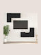 Wohnzimmer TV-Einheit Black Oak L60xB30xH30cm