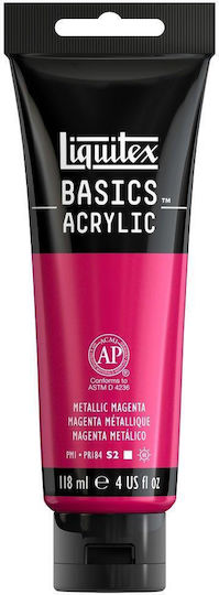 Liquitex Basics 118 мл Акрилна 342 Металическа Магента