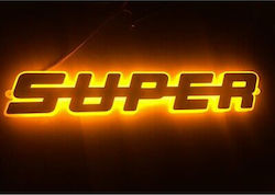 Dekorative Schilder 3d Led Super 24v Orange Licht 400mm X 70mm Scania S R P G Fzmar496 Dekorative Schilder 3d Led Super 24v Orange Licht 400mm X 70mm Scania S R P G Fzmar496