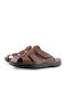 670021 Mondo Herrensandalen Sommerliche Pantoffeln Tabac Braun
