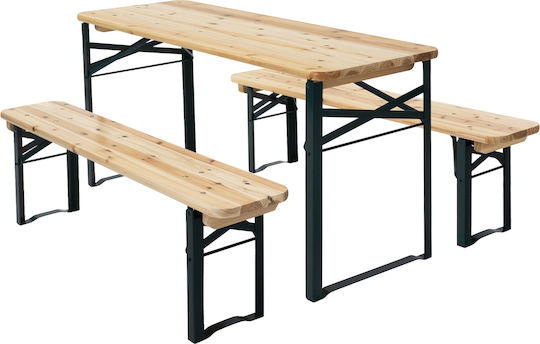 Tisch Stabil Braun 108x52.5x40cm