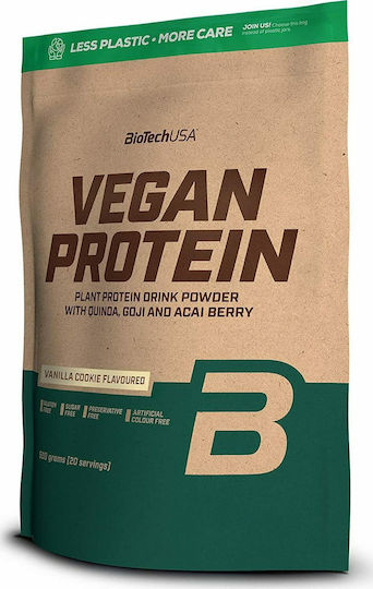 Biotech USA Vegan Protein with Flavor Vanilla Cookies 500gr