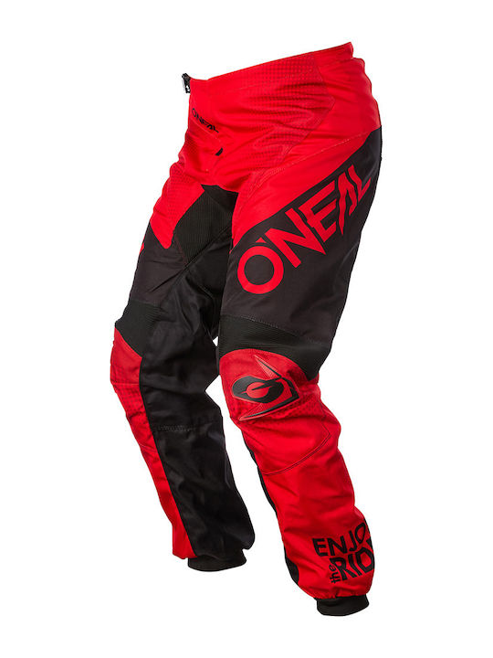 Παντελόνι Μηχανής Motocross O'neal Matrix Ridewear Red Black V.25