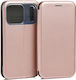 Beline Magnetic Book Silicone Rose Gold (iPhone 17 Pro)