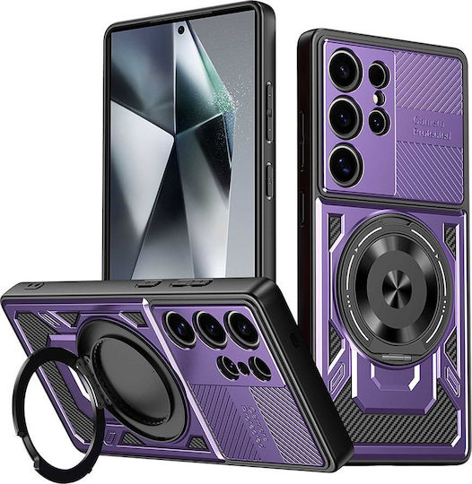 Techsuit Back Cover Silicone Purple (Oppo A5 Pro)