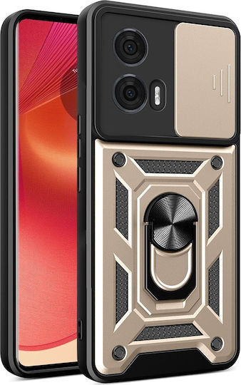 Techsuit Camshield Series Back Cover Σιλικόνης Χρυσό (Motorola Edge 50)