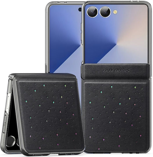 Dux Ducis Series Umschlag Rückseite Kunststoff Schwarz (Galaxy Z Flip7)