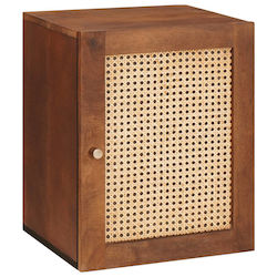 vidaXL Ντουλάπι Μπάνιου 38x33.5x48cm Καστανιά