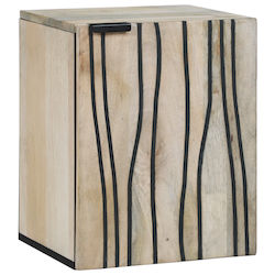 vidaXL Ντουλάπι Μπάνιου 38x33.5x48cm Καστανιά
