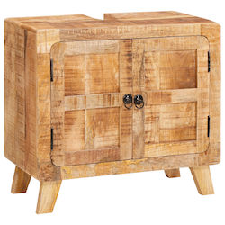 vidaXL Ντουλάπι Μπάνιου Πλυντηρίου 60x33x55cm Καστανιά
