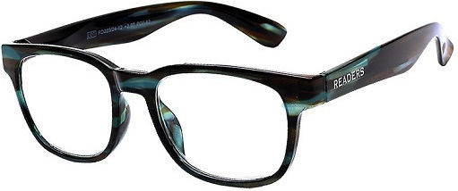 Readers Lesebrille +4.00 in Blau Farbe RD223