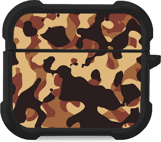 Sonique Camouflage Army Series Калъф в Кафяв цвят за Apple AirPods 3
