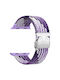 Beline Armband Stoff Lila (Apple Watch 42/44/45/49mm, Apple)