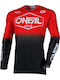 Motocross Riding Jersey O'neal Mayhem Hexx Black Red V.25