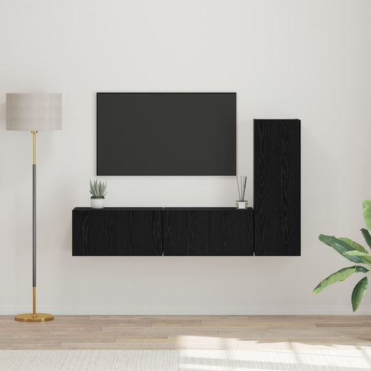 Животно помещение ТВ единица Black Oak Д150.5xШ30xВ90бр