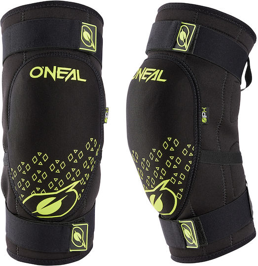O'neal Dirt V.23 Schwarze Neon Gelbe Knieschutz
