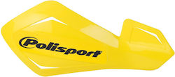 Schutz-Handschützer Motorrad Polisport Freeflow Lite Gelbe Plastik